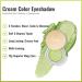 Oulac Glitter Eyeshadow Metallic Finish - Waterproof High Impact Green Eyeshadow for Eye-Catching Makeup | Vegan Formula | 12g (15) Melon Sour - Buy Online on GoSupps.com
