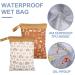 Maeau 2-Piece Wetbags for Fabric Diapers | Reusable Waterproof Baby Wetbag Organizer | 11 Patterns | Versatile Gym & Kindergarten Bags - 30x40cm - Buy Online on GoSupps.com