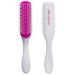 Denman curly hair Brush D3 (Cherry Blossom) 7-row styling brush to dismantle separate shape and define curls-for them and her