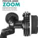 Movo F2X Precision Follow Focus System with Hard Stops + Adjustable Gear Rings (65mm, 75mm, 85mm) - Buy Online on GoSupps.com