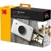 KODAK Mini Shot Wireless Instant Camera & Photo Printer - White | LCD Display, Full Color Prints, iOS & Android Compatible - Buy Online on GoSupps.com