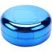 Griwiuiowe Cute Fashion Lens Case - Portable Glitter Luxury Bling Stars Eye Care Set (Blue) | International Shipping Available - Buy Online on GoSupps.com