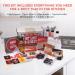DIY Hot Sauce Making Kit - Includes Ingredients, Recipes, & Bottles - Perfect Gift for Birthdays & Fathers Day - Buy Online on GoSupps.com