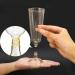 50 Pack Gold Glitter Plastic Champagne Flutes | 5.5 OZ | Disposable Glasses for Wedding & Party | Premium Toasting Flutes - Buy Online on GoSupps.com