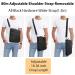 Urine Drainage Bag Holder with Catheter Cover & Adjustable Strap Travel Medical Supplies for Urostomy Users - Black - Buy Online on GoSupps.com
