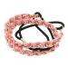 Buy White & Pink 2-Piece Ladies Hair Bands | Golden South Braided Velvet Headbands | Vintage Wedding & Boho Style Headwear - Buy Online on GoSupps.com