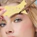 Winged Eyeliners Tool Soft Flexible Eyeliners Stencils | Precision Beveled Design Eye Liners Reusable Cleaning Cloths for Women Yellow - Buy Online on GoSupps.com