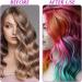 DANNEEFORSU7 Hair Chalks for Girls 8 Pieces Washable Hair Chalk for Kids Portable Non-Sticky Temporary Luminous Hair Colour Hair Spray Paint for Children Birthday Party - Buy Online on GoSupps.com