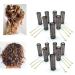 ALAZCO Vintage Style Hair Roller Set - 14pc Medium Brush Rollers & Pins - Mesh Hair Curlers 2.5x3/4 with Bristles and Flexible Locking Pins - Buy Online on GoSupps.com