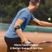 FREETOO Elbow Brace for Tendonitis & Tennis Elbow Relief - Adjustable Strap for Golfers - Black - Buy Online on GoSupps.com