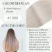 Vivien 24 Inch Blonde Weft Human Hair Extensions #1000 White Blonde - 100g Sew in Hair Extension for Long Soft Hair - Buy Online on GoSupps.com