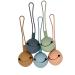Blumie Silicone Travel Case for Pacifiers Storage Box Stone Grey