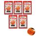 McKona spicy 62g per bag big latiao spicy chinese snacks hot & spicy stick gluten strips sharp wheat snack classic hot strips for the office (spicy spicy stick) (5 PCs)