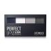 Quattro Eyeshadow Palette - 400 Midnight Blue/White/Grey/Dark Grey - Joko