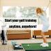T up Golf Net with Hitting Mat - 10x7ft Practice Driving Net for Golfers - Indoor/Outdoor Use - Perfect Gift for Golf Swing Training - Black 1 Pack - Buy Online on GoSupps.com