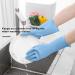 TopBine 6 Pairs Large Multi-Purpose Rubber Cleaning Gloves - Reusable Waterproof Kitchen Household Gloves - 6 Colors (Medium) - Buy Online on GoSupps.com