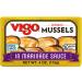 Vigo Premium Imported Canned Seafood, Mussels in Marinade Sauce, Specialty Flavored, Perfect for Recipes and Dishes (Mussels in Marinade Sauce, 4 Ounce (Pack of 10)) Mussels in Marinade Sauce 4 Ounce (Pack of 10)