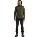 Icebreaker Merino Men's Quantum III Long Sleeve Wool Athletic Zip Up Hoodie - Loden Green - Size Large - Buy Online on GoSupps.com