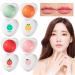 4Pcs Fruit Lip Balm Set | Moisturizing & Long Lasting | Natural Organic Lipsticks | Citrus, Peach, Strawberry & Cantaloupe Flavors - Buy Online on GoSupps.com