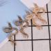 LEORX 4pcs Snake Hair Clip Set - Vintage Metal Hair Pins for Women Girls (Golden Ancient Gold) - Buy Online on GoSupps.com