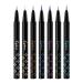 G n rique Eyeshadow Pencil Shimmering Eyeliner Colored Pearlescent Pencil Long-Lasting Makeup | Set of 7 Eyebrow Pencils and Glitter Eyeliner for Home Events and Travel