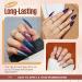 MEFA Dip Powder Nail Kit - 32 Colors Pink Glitter Nude White | All Seasons Dipping Powder Set with Base Top Coat & Activator for French Manicure - Buy Online on GoSupps.com
