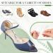 Handepo Arch Support Shoe Inserts for Women - Transparent Self-Adhesive Heel Cushions for Flat Feet & Plantar Fasciitis Relief - 3 Pairs - Buy Online on GoSupps.com