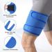 Doact Thigh Brace Support - Adjustable Compression Sleeve for Hamstring, Quad, and Groin Pain Relief - Buy Online on GoSupps.com