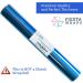 200 ft Blue Cellophane Wrap Roll (16 in x 200 ft) - Colored Cellophane Roll - Colored Cellophane Wrap - Blue Transparent Paper - Blue Clear Wrap - Cellophane Roll Blue- Blue Roll - Cellophane Paper - Buy Online on GoSupps.com