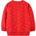 Girls Cotton Sweatshirt | Long Sleeve Casual Jumper | Toddler T Shirt | Ages 1-12 | 9-10 Years | Red - Buy Online on GoSupps.com