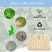 Natural Sisal Soap Bags - 6-Pack | Eco-Friendly Soap Nets & Sacks for Sustainable Body Care - Beige Natural Product - Buy Online on GoSupps.com