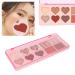 Buy Multi 4 in 1 Face Palette - Eyeshadow Blush Contouring & Highlighter | Red Brown Makeup Cosmetic Palette - International Shipping - Buy Online on GoSupps.com