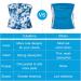 Cutebone Male Washable Dog Diapers - 3 Reusable High-Suction Abdomen Wraps with Flexible Velcro | Tie-Dye Series L (43-53.5cm) - International Shipping Available - Buy Online on GoSupps.com