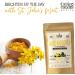 Good Mood Tea - St Johns Wort Infusion for Stress & Anxiety Relief - Natural Herbal Loose Leaf Blend (100g) - Buy Online on GoSupps.com