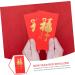 ABOOFAN 50 Pcs Large Holiday Red Envelope Pocketbook Red Gift Envelopes Rabbit Year Hong Bao New Year Red Packet Hongbao Red Packet Spring Festival Red Packet Paper China Chinese Zodiac - Buy Online on GoSupps.com