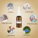 JORTMRD 6-Pack 30ml Empty Glass Nasal Spray Bottles - Refillable Fine Mist Sprayers with Funnel & Blank Labels for Perfume & Salt Water - Buy Online on GoSupps.com