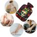 Naanle Dia de los Muertos Hot Water Bottle with Cover | 1L Transparent Hot Water Bottle for Pain Relief & Heat Therapy | Ideal for Hands & Feet - Buy Online on GoSupps.com