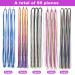 99pcs Colorful Hair Ties for Braiding - Fashionable Hair Accessories for Kids & Women - Perfect for Parties | DIY Hair Mesh - Buy Online on GoSupps.com