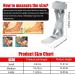 Shuyan Jiao Medical AFO Foot Drop Brace Splint - Medium-Left Size for Men Women, Stroke Hemiplegia Postural Correction, Walking and Sleeping Support with Shoes - Orthosis AFO - Buy Online on GoSupps.com