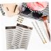 VINTORKY 9 Sheets Waterproof Eyebrow Stickers Artificial Eyebrows for Women 6d Hair-like Eyebrows Stickers 3d - Buy Online on GoSupps.com