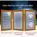 Double-Sided Magnetic Window Cleaner Glass Cleaning Brush Glass Wiper Household Cleaning Tools For Single Layer Double Sided Glass Wipe Thickness 3-8 Mm(Blue And White) - Buy Online on GoSupps.com