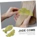 Shop Tovinanna 2-Piece Jade Comb Set | Face & Scalp Massage Tools for Skin Care & Relaxation - Buy Online on GoSupps.com