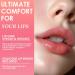 Moisturizing Lip Balm Set Organic Lip Balm Night Lip Care 6 Pieces Natural Care Lip Balm Set Moisturizing Lips with Herbal Ingredients for Work - Buy Online on GoSupps.com