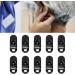 Hearing Aid Rope Clip - 10 Pack Quick-Assembly Strong Clamps for Hearing Aids (Black) - Versatile & Durable Replacement Solution - Buy Online on GoSupps.com