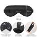 Haskirky Light Blocking Eye Mask Adjustable Breathable Eye Mask for Men and Women | Perfect for Travel, Yoga, and Meditation | Deep Sleep and Comfort | Black Stars Design - Buy Online on GoSupps.com