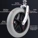 Wheel Replacement Parts for Wheelchairs Non-Inflatable Universal Wheels with Bearings Wheels for Walker 7in 2Pcs Gray Grey - Buy Online on GoSupps.com