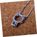 TEHAUX 1pc Cutout Cat Pendant A Necklace Cat Lovers Jewelry Delicate Choker Pendant Fashion Decorate - Buy Online on GoSupps.com