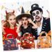 ifundom 6pcs Handbags Halloween Treat Bag Goodie Handles Trick-or-treat for Non Pouches Handle Reusable - Buy Online on GoSupps.com