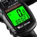 ICOCOPO bike computer with solar energy bicycle tacho and mileage counters wireless waterproof bicycle computer LCD backlight automatic waking up and multifunctions