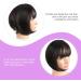 Minkissy 1pc Wig Air Bangs Hair Two Side Bangs Hair Extensions Bang Clip in Bangs Real Human French Barrette Hair Clips Tops for Women Straight High Temperature Wire Miss Real Person Black - Buy Online on GoSupps.com